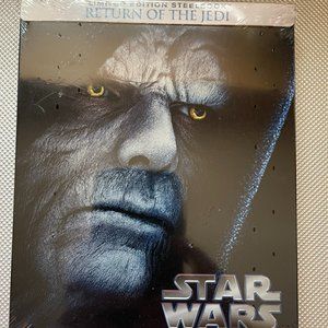 BRAND NEW & SEALED STAR WARS RETURN OF THE JEDI STEELBOOK BLU RAY
